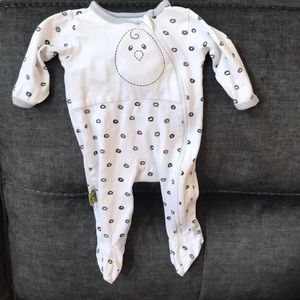 Nested Bean Zen Footie PJ